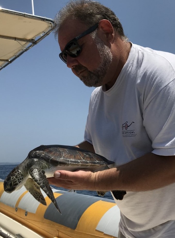 2019-06-20 Argostoli rehab green turtle Duke