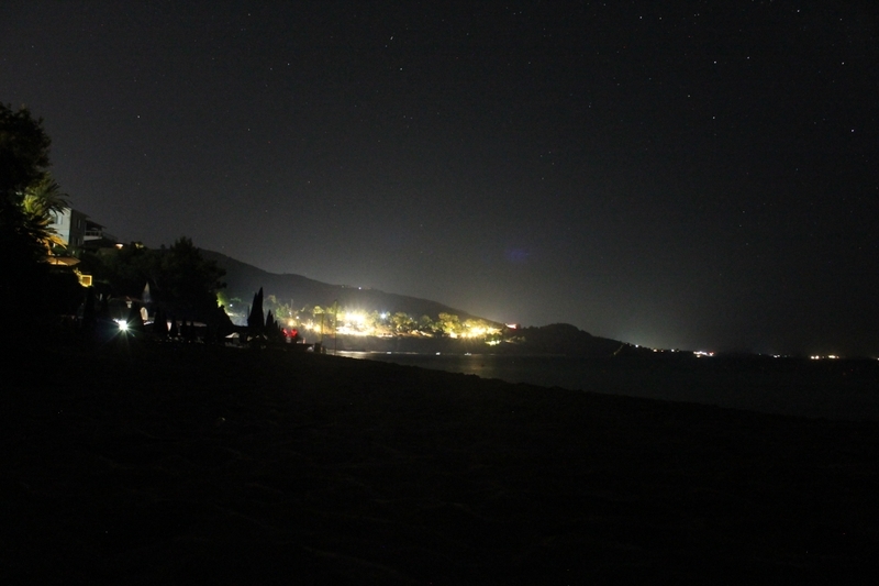Light pollution research in Argostoli
