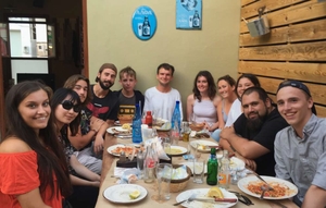 2017-07-05 Lixouri Team meal out