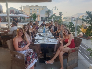2019-06-20 Lixouri group meal 2019-06-20 Lixouri group meal