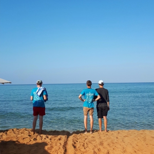 2019-08-10 Argostoli hatchling release 2019-08-10 Argostoli hatchling release