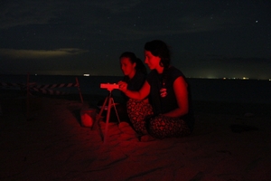 Measuring light pollution on a sea turtle nesting beach Measuring light pollution on a sea turtle nesting beach