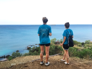 Lixouri volunteers morning survey view