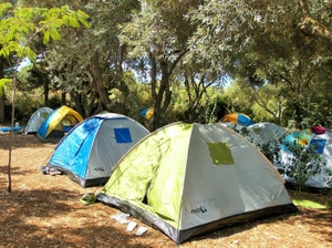 Our camping site