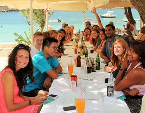 volunteers in Assos